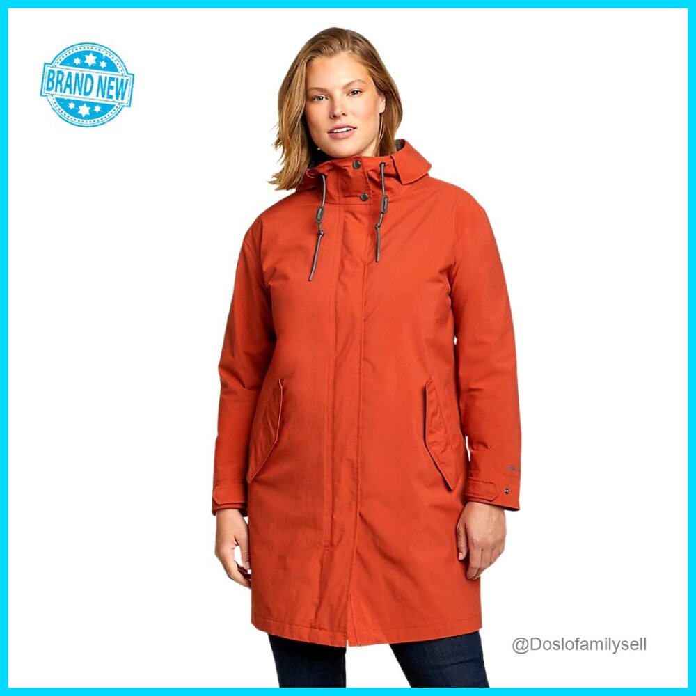 Lightweight Nylon Trench Coat Waterproof Windproof Breathable Performance
